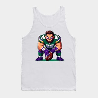 Jason Kelce scans the defense, eyes darting like a hawk Tank Top